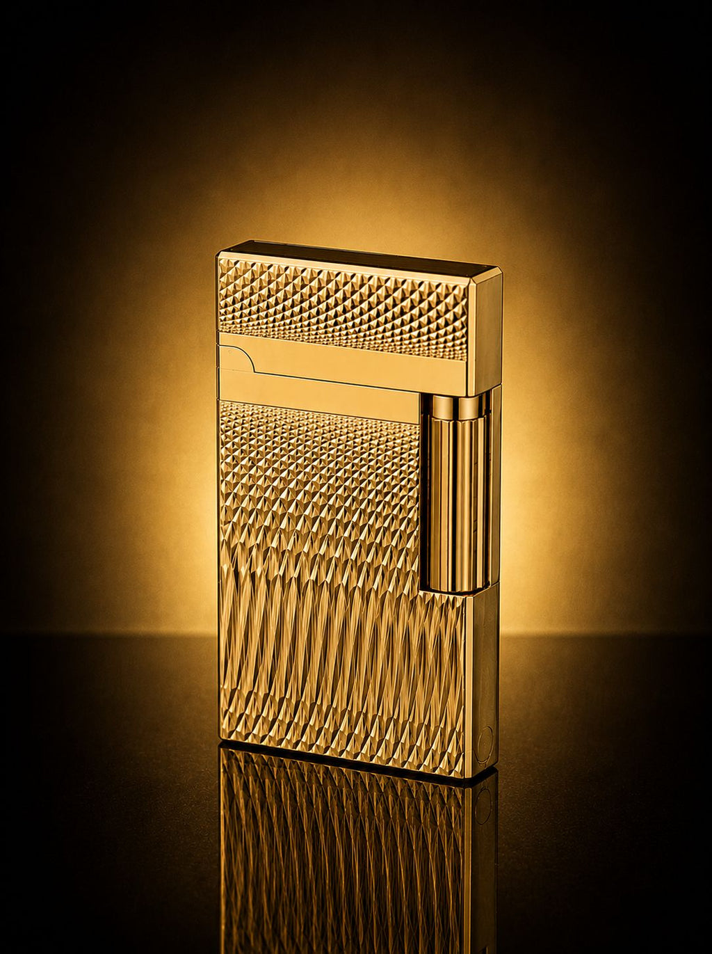 Derui Monte Carlo — Windproof Jet Flame Lighter, Engraved Metal & Gift-Boxed