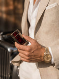 Accendino di Lusso Derui G-Series El Jefe – Oro e Lacca Bordeaux